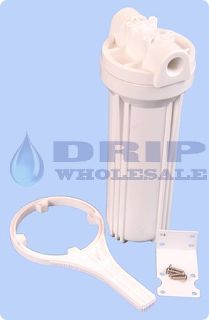 10 x 2 ½ Filter Housing ½ Ports Raised Head