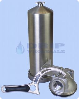 10 inch Std SS Housing 25mm BSP 350 PSI NSF Approved